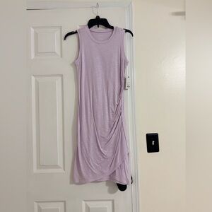 Nine West Lilac Sleeveless Midi Dress